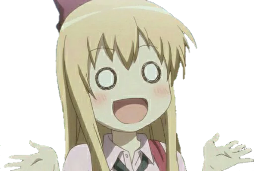 👐 Стикер «Yuru Yuri» для Telegram