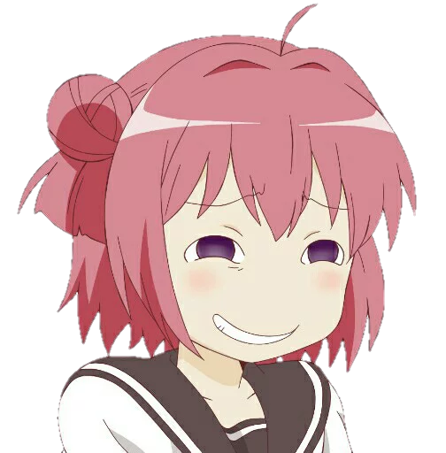 😬 Стикер «Yuru Yuri» для Telegram