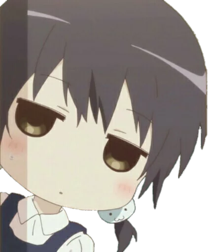 👀 Стикер «Yuru Yuri» для Telegram