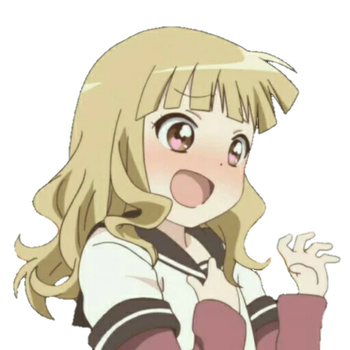 😍 Стикер «Yuru Yuri» для Telegram