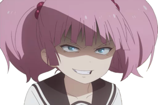 😈 Стикер «Yuru Yuri» для Telegram