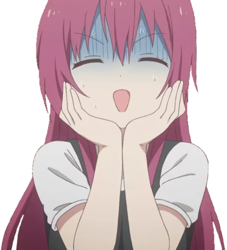 😱 Стикер «Yuru Yuri» для Telegram