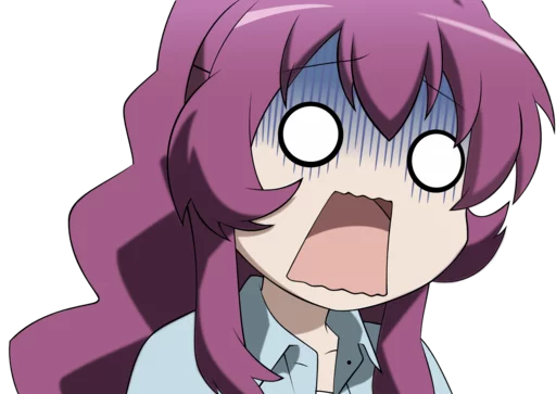 😱 Стикер «Yuru Yuri» для Telegram