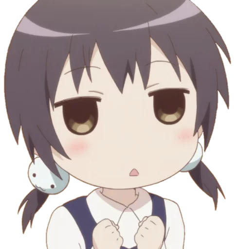 😯 Стикер «Yuru Yuri» для Telegram