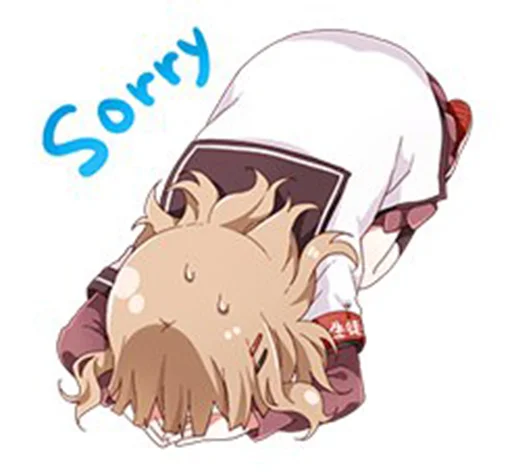 🥺 Стикер «Yuru Yuri Rus» для Telegram