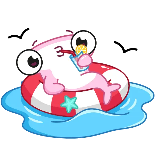 🏖 Стикер «Юся» для Telegram
