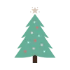 🎄 Эмодзи «Буквы в новогоднем стиле» для Telegram