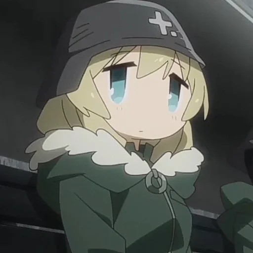 ❗ Стикер «Girls und Panzers» для Telegram