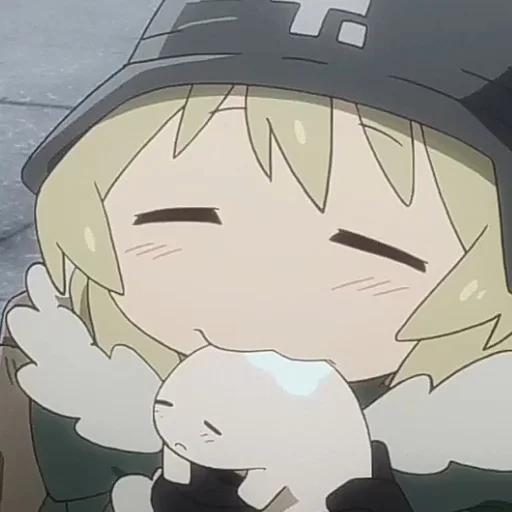 🍖 Стикер «Girls und Panzers» для Telegram