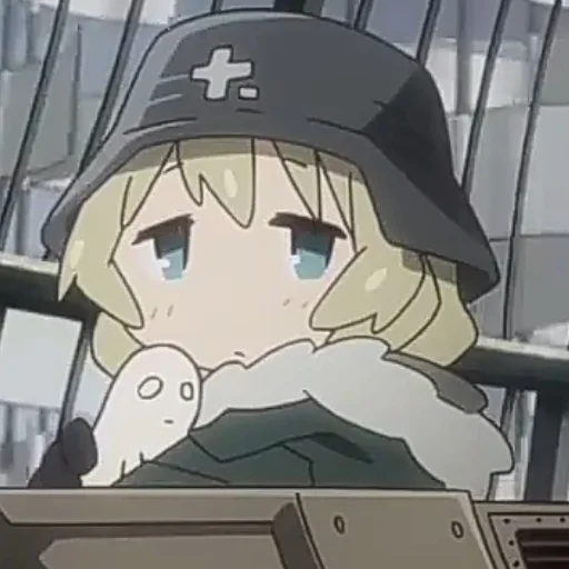 😒 Стикер «Girls und Panzers» для Telegram