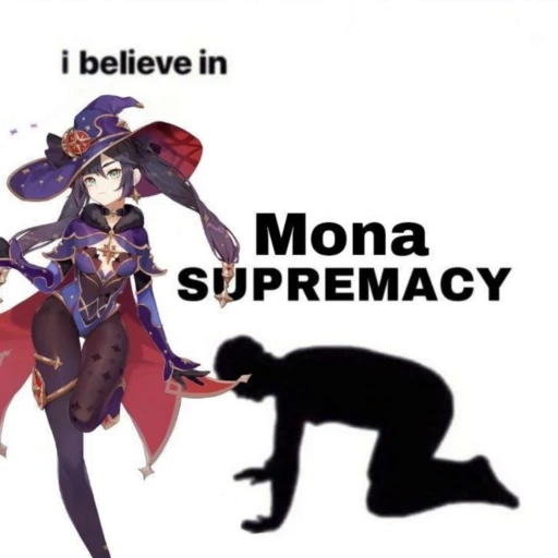 📜 Стикер «Mona Megistus» для Telegram