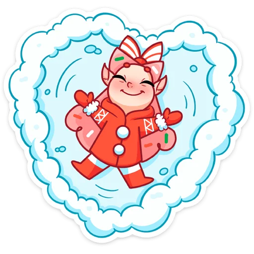 ❤ Стикер «Юю без надписей» для Telegram