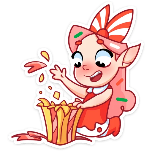 😍 Стикер «Юю без надписей» для Telegram