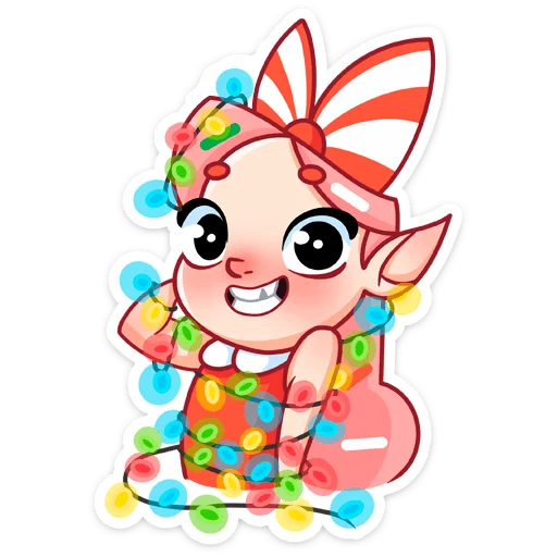 ☺ Стикер «Юю без надписей» для Telegram