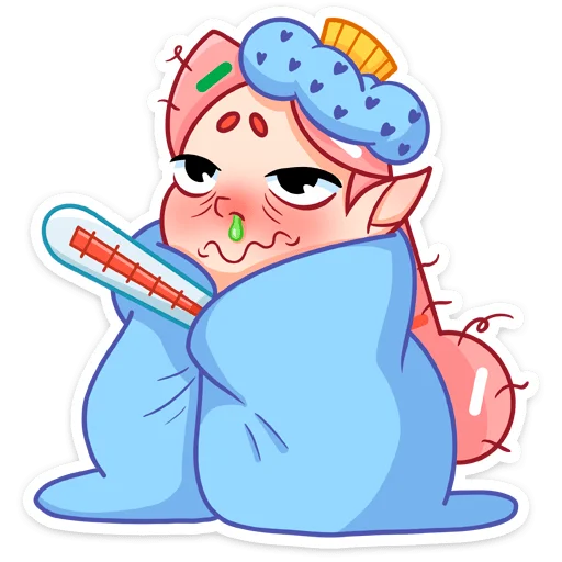 🤒 Стикер «Юю без надписей» для Telegram