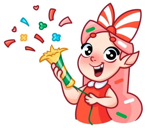 🥳 Стикер «Юю без надписей» для Telegram