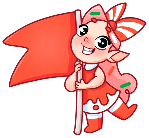 🚩 Стикер «Юю без надписей» для Telegram
