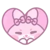🫐 Эмодзи «Cute bunnies» для Telegram