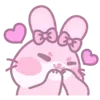Стикерпак Cute bunnies для Telegram