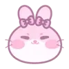 🫐 Эмодзи «Cute bunnies» для Telegram