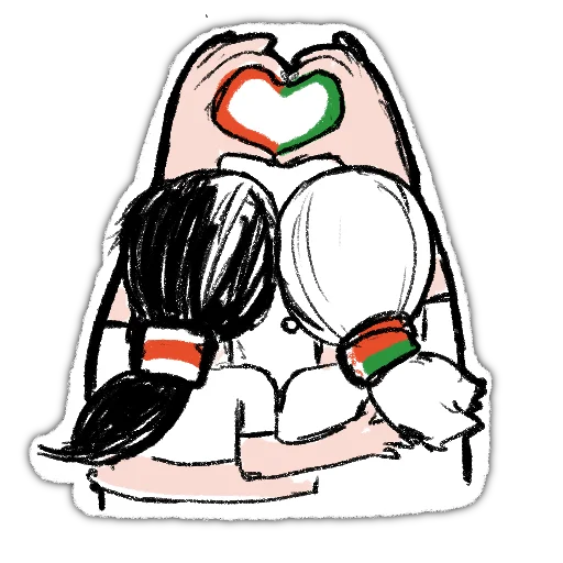 💓 Стикер «zabelarus» для Telegram