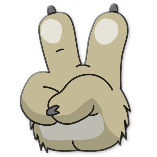 ✌ Стикер «ЗАБNВАКА» для Telegram