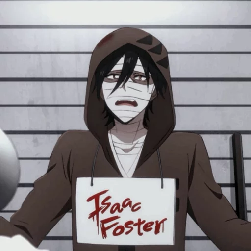 🥀 Стикер «Isaac Foster / Zack Исаак Фостер / Зак» для Telegram