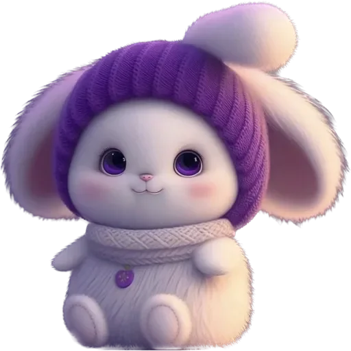 💟 Стикер «заечки» для Telegram