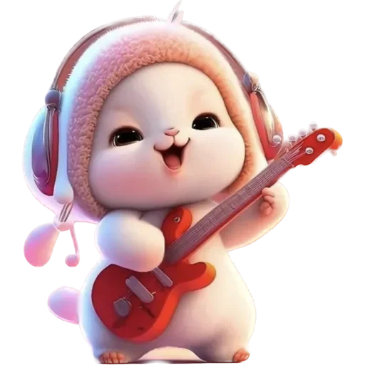 💟 Стикер «заечки» для Telegram