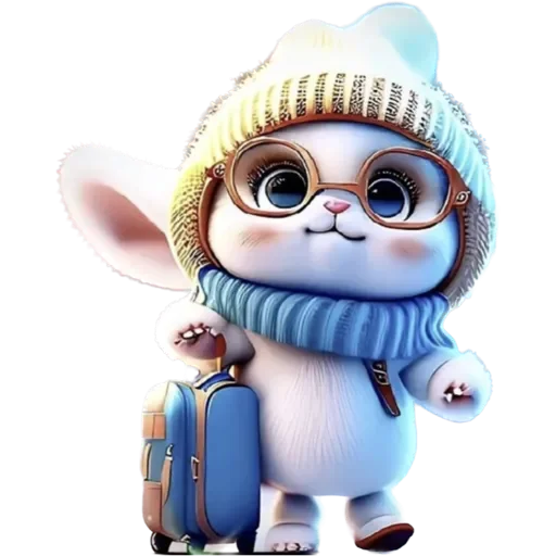 💟 Стикер «заечки» для Telegram