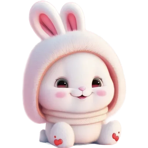 💟 Стикер «заечки» для Telegram