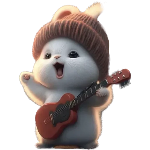 💟 Стикер «заечки» для Telegram
