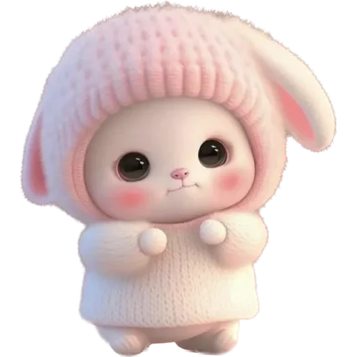 💟 Стикер «заечки» для Telegram