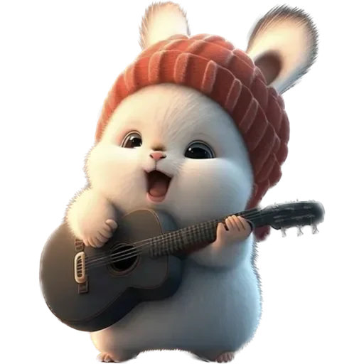 💟 Стикер «заечки» для Telegram