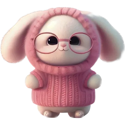 💟 Стикер «заечки» для Telegram