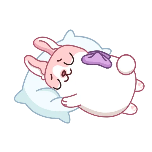 💤 Стикер «Зайка» для Telegram