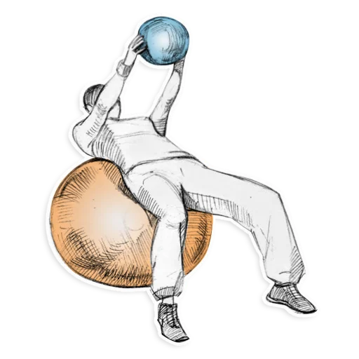 😜 Стикер «Zanimaisyadoma» для Telegram