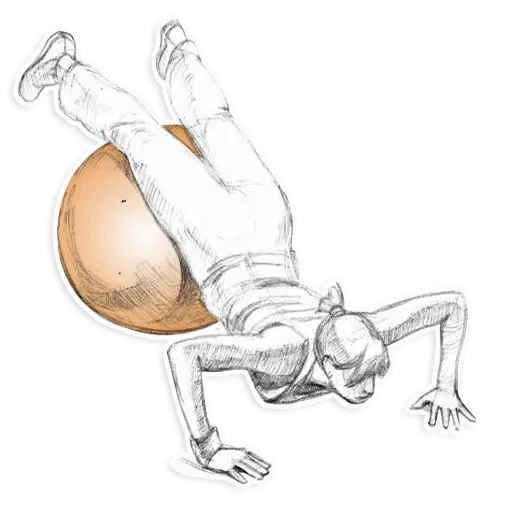 😳 Стикер «Zanimaisyadoma» для Telegram