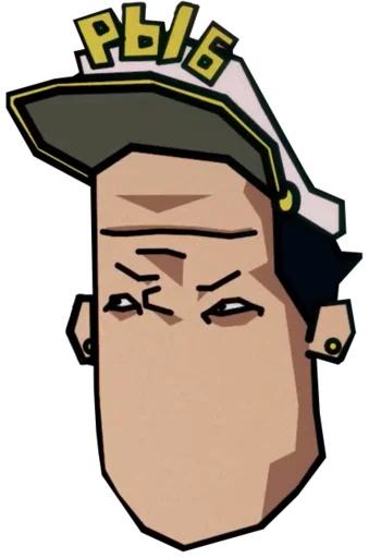 😮 Стикер «Jojo Morio» для Telegram