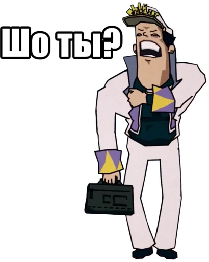 😦 Стикер «Jojo Morio» для Telegram