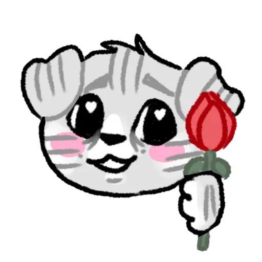 🌹 Стикер «завертин» для Telegram