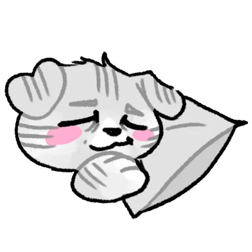 😴 Стикер «завертин» для Telegram