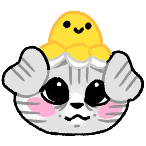 🐙 Стикер «завертин» для Telegram