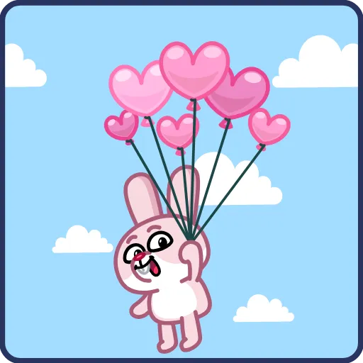 Стикер 15 💗 Зая
