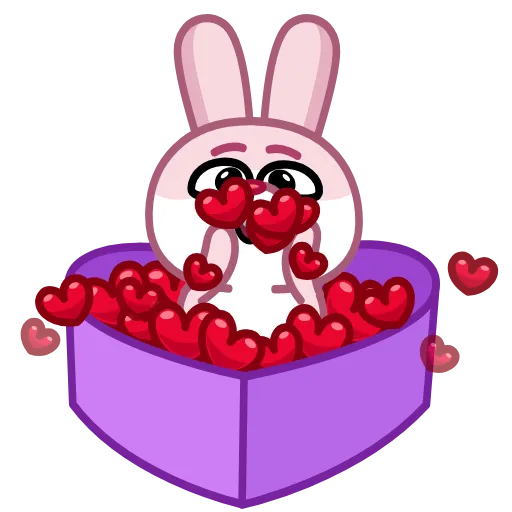 🎁 Стикер «Зая» для Telegram