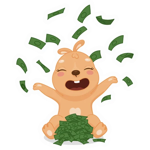 🤑 Стикер «Zoya» для Telegram