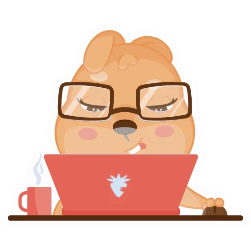👩‍💻 Стикер «Zoya» для Telegram