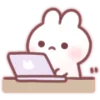 🤩 Эмодзи «Заяц» для Telegram