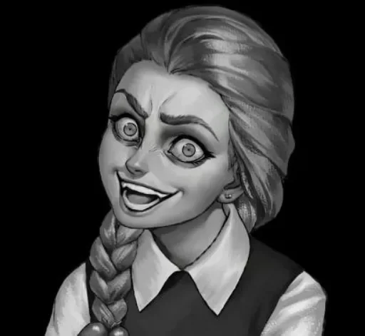 🤬 Стикер «Виртуальная новелла "Зайчик"» для Telegram