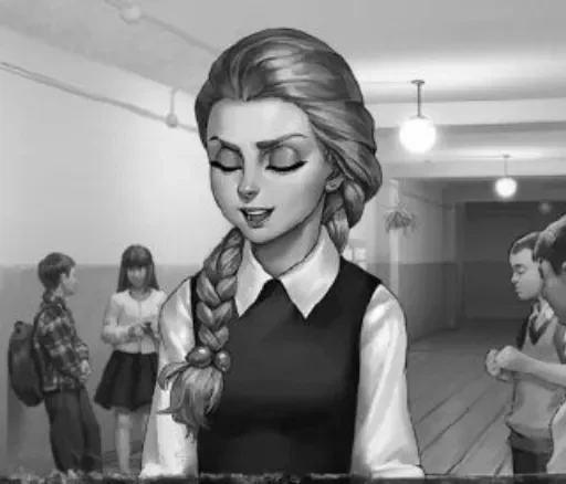 😏 Стикер «Виртуальная новелла "Зайчик"» для Telegram